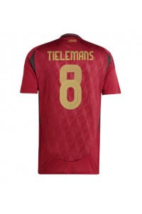 Belgia Youri Tielemans #8 Fotballdrakt Hjemme Klær EM 2024 Korte ermer